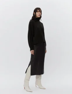 Kathe - Textured Leather - ESPRESSO