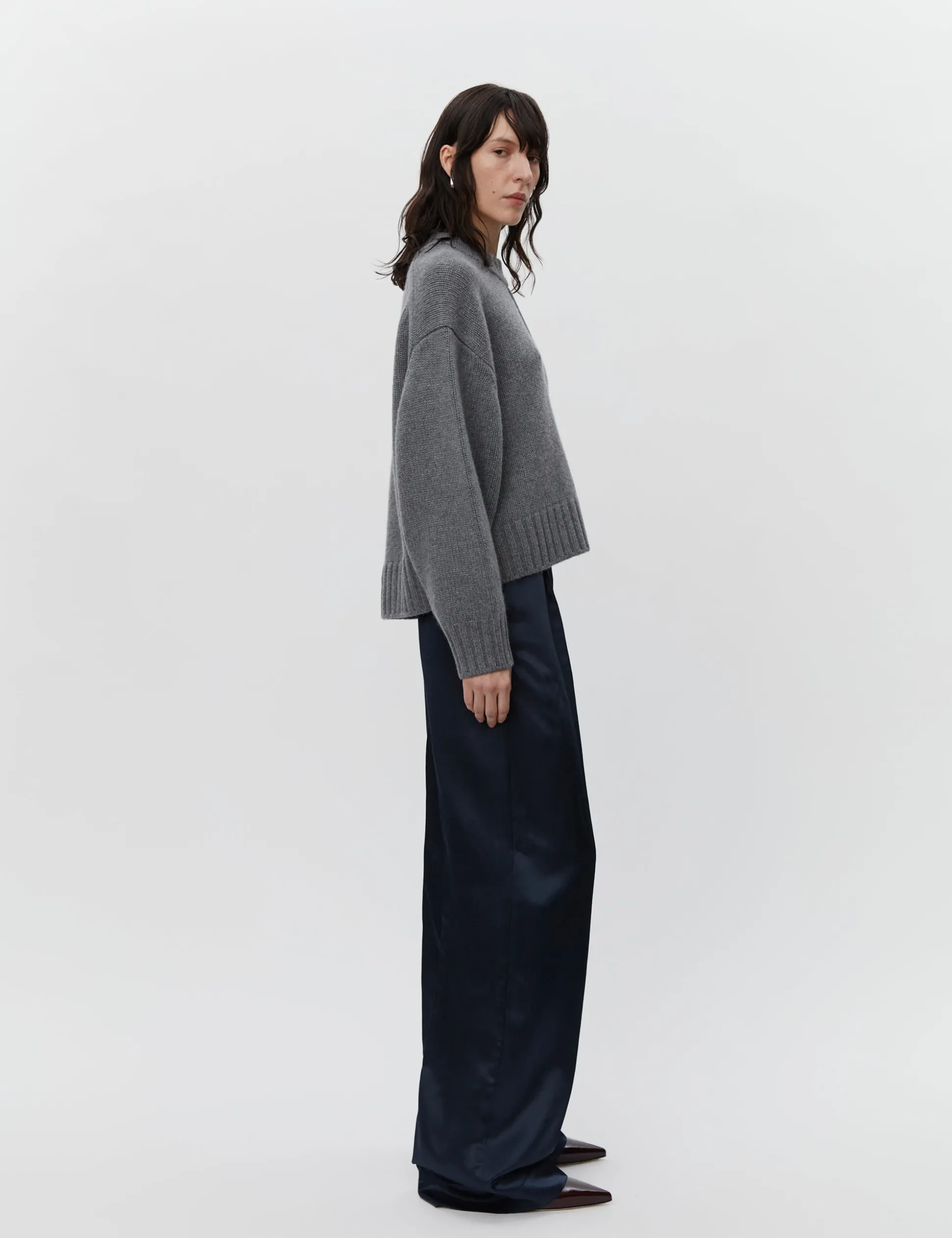 Lula - Daily Cashmere - DARK GREY MELANGE