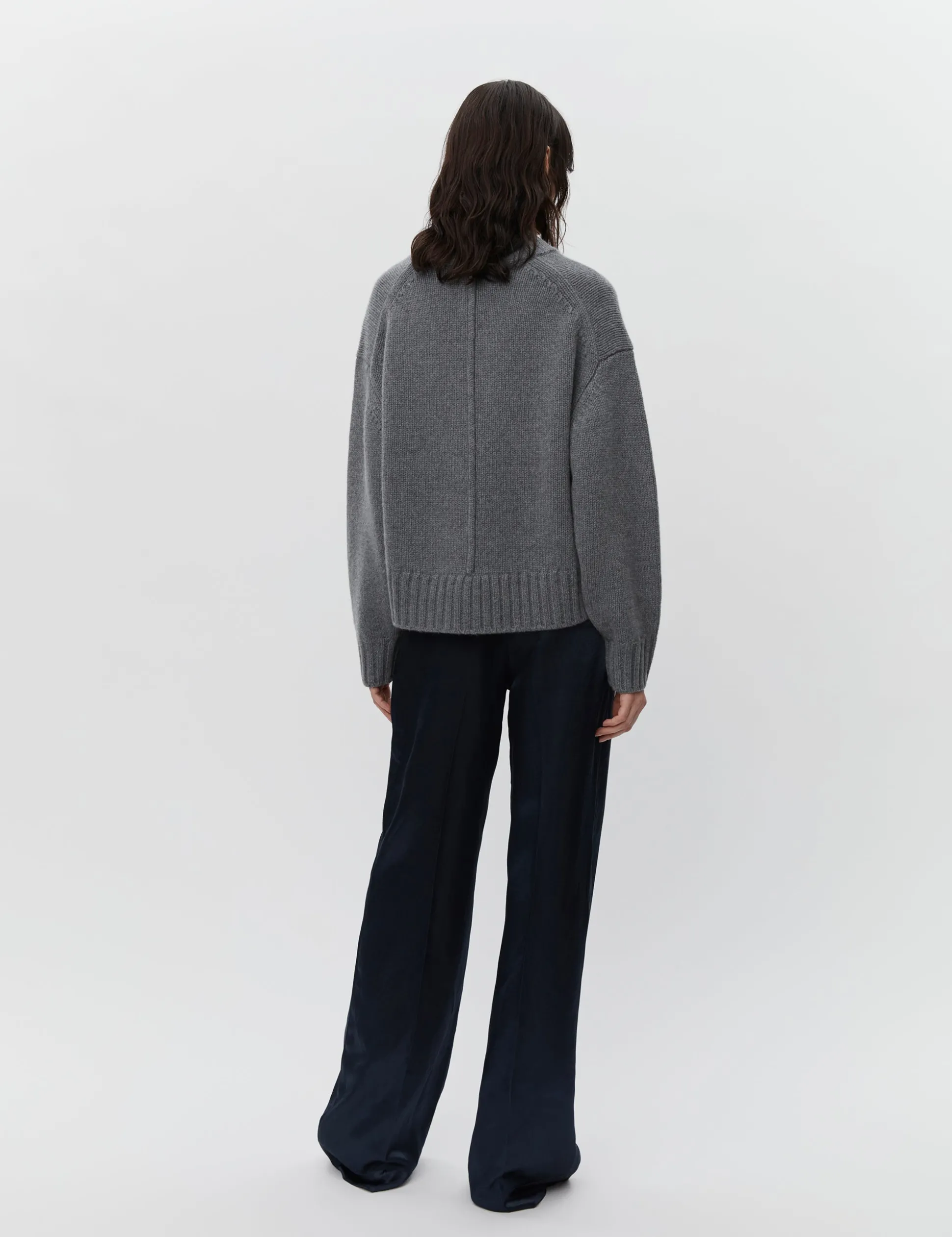 Lula - Daily Cashmere - DARK GREY MELANGE