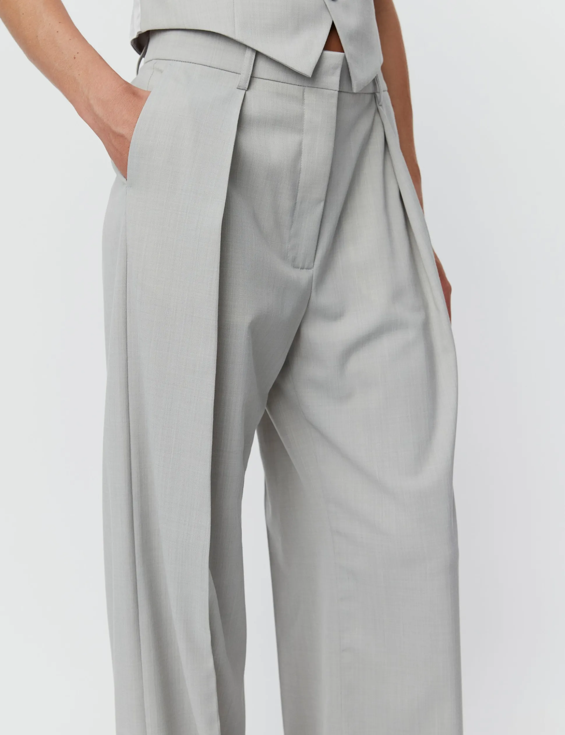 Ricardo - Classic Wool Blend - SMOKE MELANGE